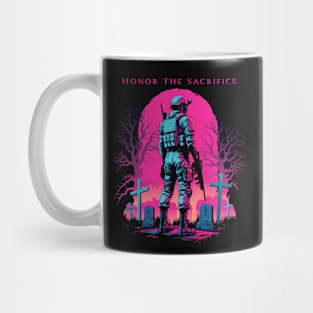 Memorial day "Honor The Sacrifice" Mug